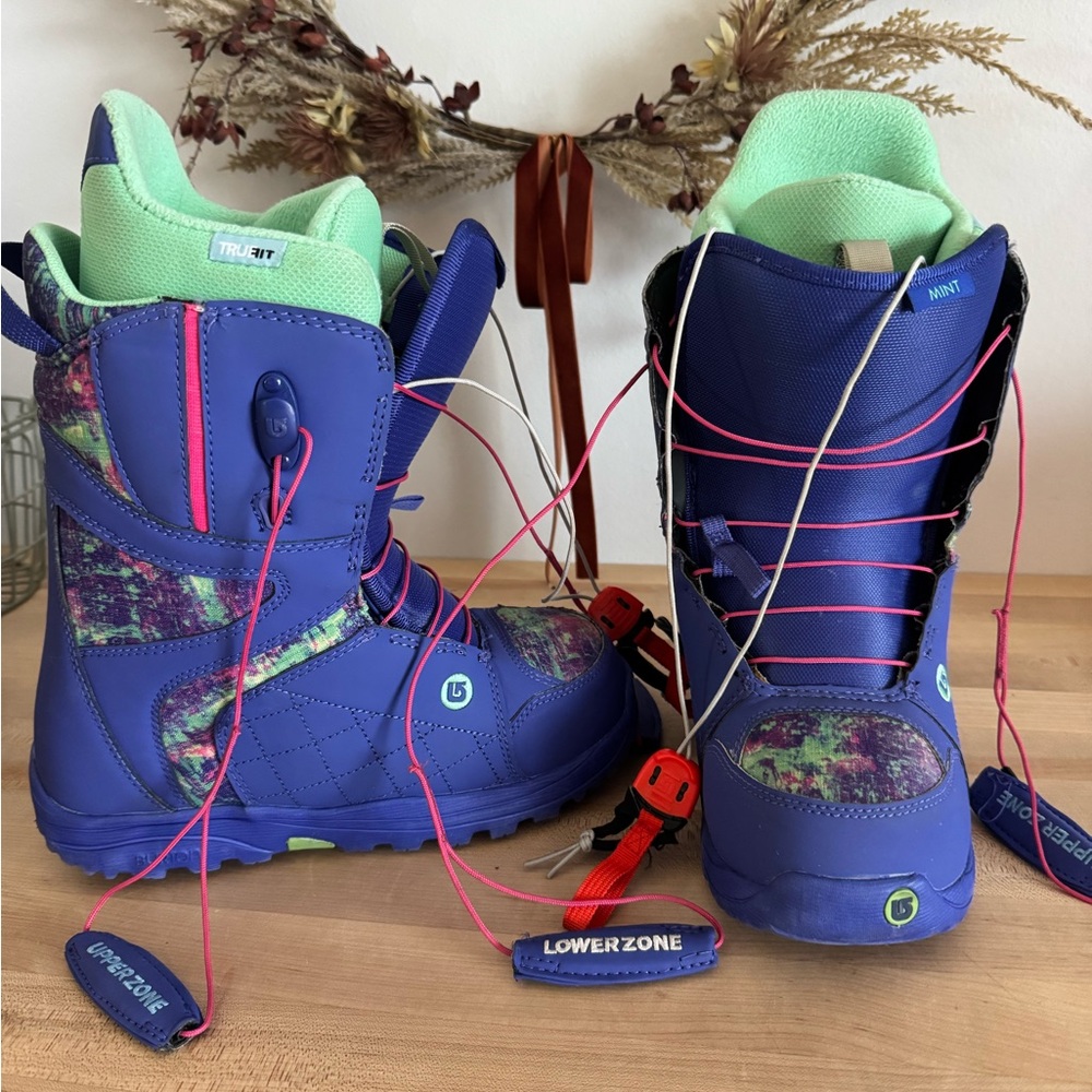 Burton Women's Winter Boots - Blue and Pink